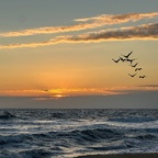 Sonnenaufgang Outer Banks, NC