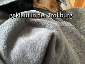 Urmeli ist nass geworden