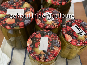 Der Gurkenüberschuss wurde verarbeitet