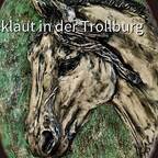 Bas Relief/Pferdeportrait/Keramik